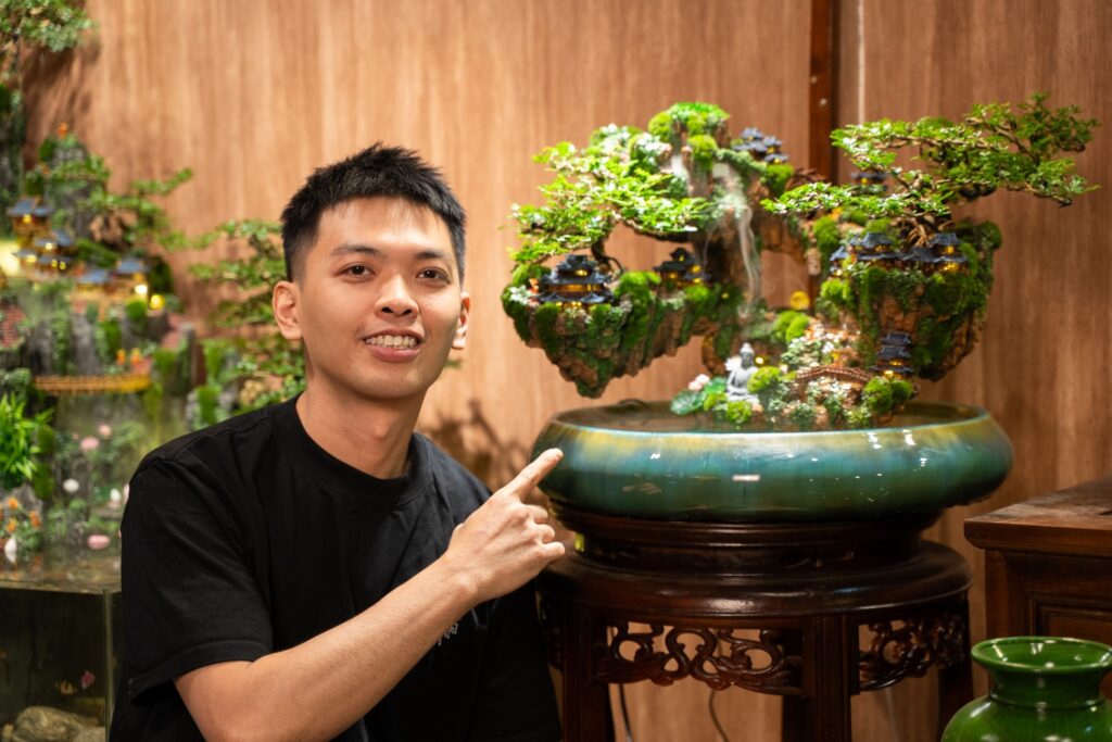 Hoàng Anh Tuấn – Người sáng lập Tiểu Cảnh Thiên Mộc